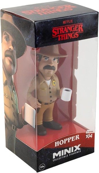 Stranger Things Minix Hopper Figur Statuette 12Cm Serie 1 Original TV 104-image