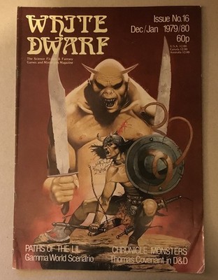 White Dwarf - Very Early Issue 16 Dec79/Jan80 - rare