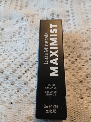 bareMinerals MAXIMIST Liquid Eyeliner MAXIMUM BLACK smudge-proof 0.101 fl. oz.