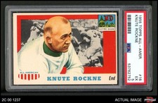 1955 Topps #16 Knute Rockne PSA 5 - EX