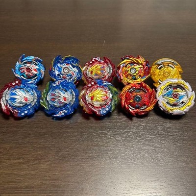 Beyblade Helios Hyperion Set Battle Top Toy Used Authentic Collectible