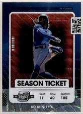 2021 Contender Optic Season Ticket Bo Bichette Toronto Blue Jays #38
