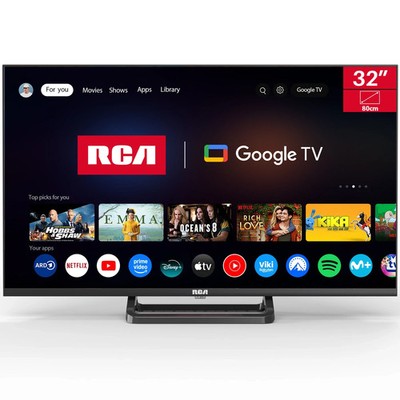 32 Zoll Android Google Smart TV LED HD Fernseher Dolby Triple Tuner  USB Google