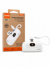 Power Bank 5000mAh iOS USB-C 2en1 Cargador Portátil Rápido 10W Batería Externa