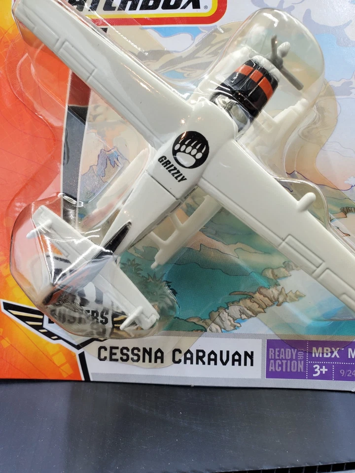 🚦Mattel Matchbox Cessna Caravan Diecast 2005 Pontoon Aircraft Northwest Scenic - Image 2 of 4