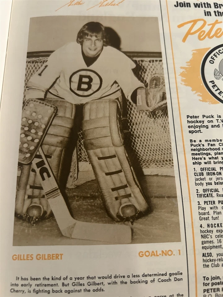 Stanley Cup 1975 Programa de Playoffs Boston Bruins Chicago Black Hawks Bobby Orr Foto 3 de 4
