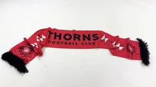 Portland Thorns FC Scarf Red Black 2023 Annual Member NWSL Soccer Ruffneck