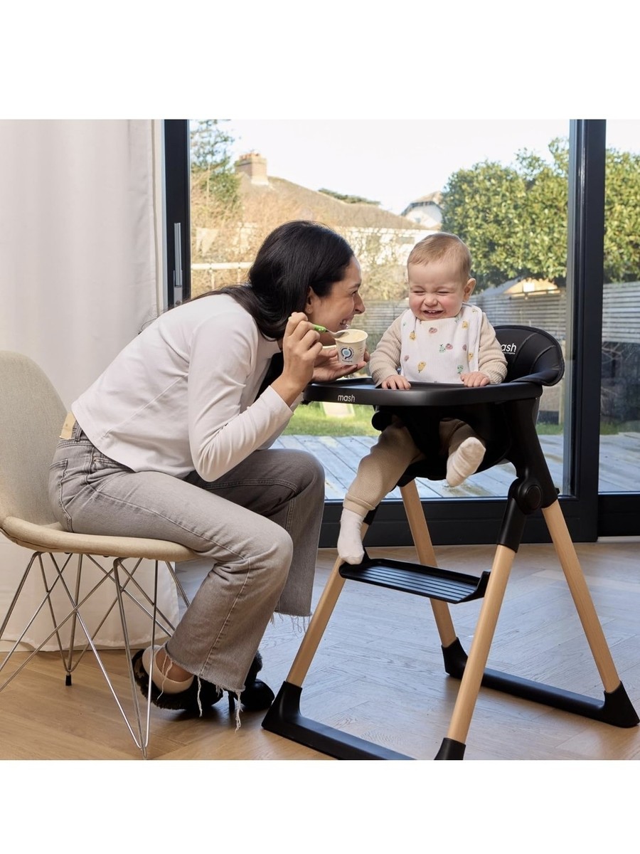 Mash High Chair For Month Old Baby Elegance Mash High Chair Bundle