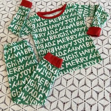 Carters  s 2-piece Unisex 100 Cotton Christmas Pajama Set in Size 5T