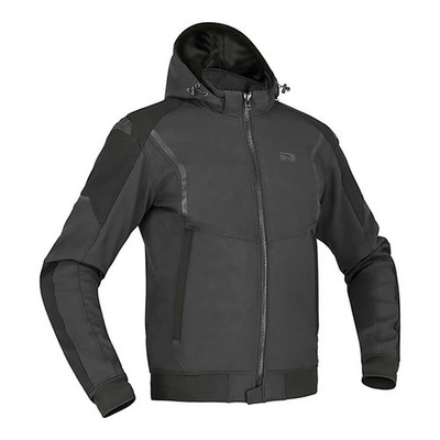 Richa (2025) Hoodie - Atomic 2 Softshell WP (AA) - schwarz/dunkelgrau