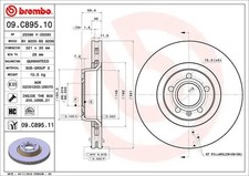 Disque de frein Audi 60