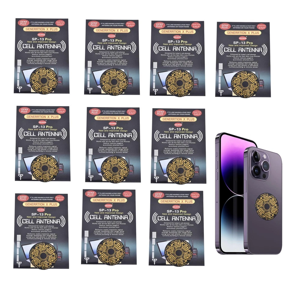 10 interner Antennensignal-Empfangsverstärker für iPhone/Android-Handy - Bild 3 von 4