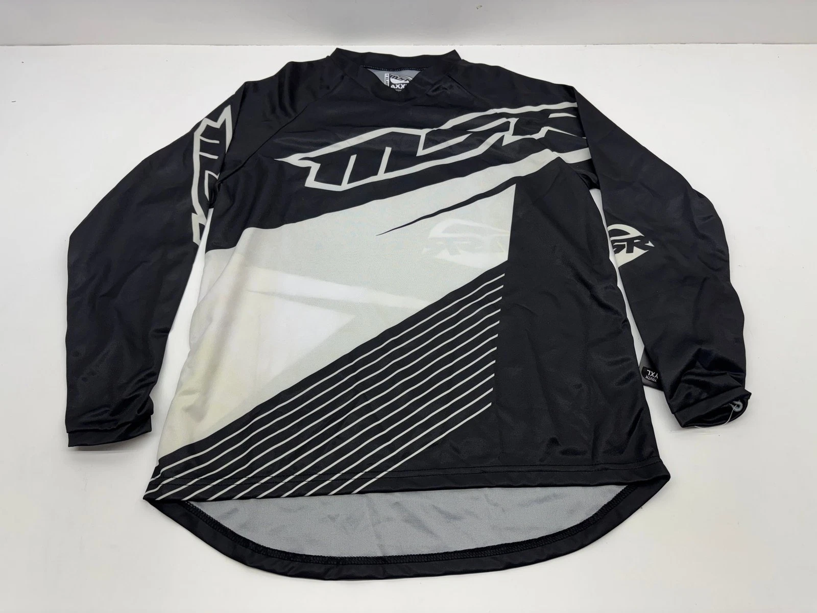 MSR Youth Jersey X Large Black White YXL Riding Shirt Apparel Gear Motocross MX