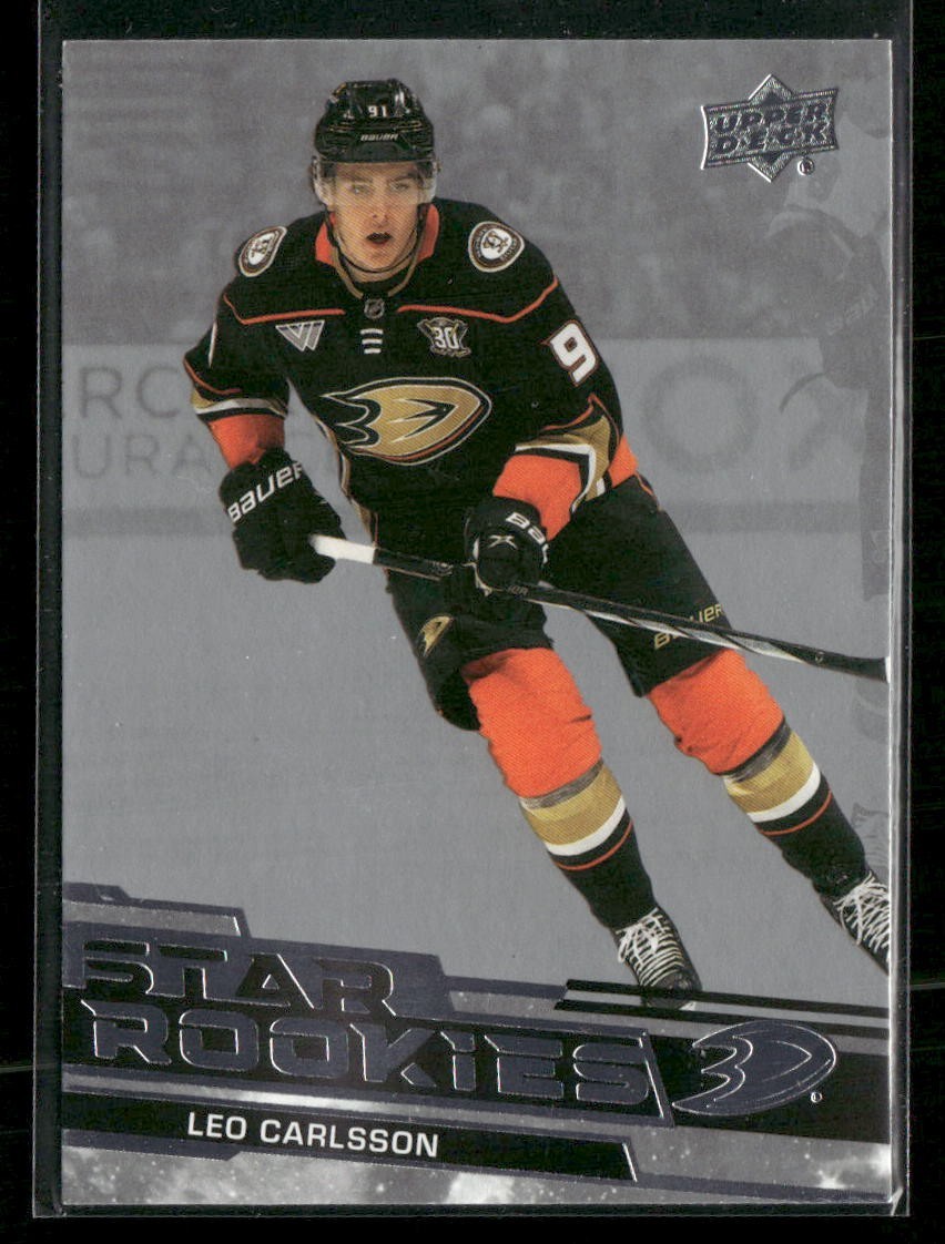 2023-24 Upper Deck Star Rookies - Leo Carlsson #7 (RC)