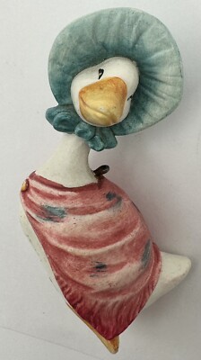 Beatrix Potter Jemima Puddle Duck Toriart Anri Italy Christmas Ornament