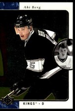 1995-96 SP #69 Aki Berg Los Angeles Kings Rookie Hockey Card. rookie card picture