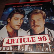 ARTICLE 99 LASERDISC