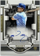2023 Topps Tier One - Break Out Autographs #BOA-MMA1 Michael Massey /299 AU, RC
