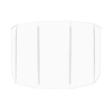 PENNZONI Drum Shield 4ft Acrylic Panels w/ Deflectors & Plastic Hinges