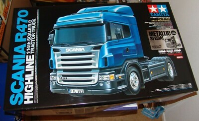 TAMIYA 1/14 SCANIA R470 METALLIC EDITION SEMI TRACTOR TRUCK