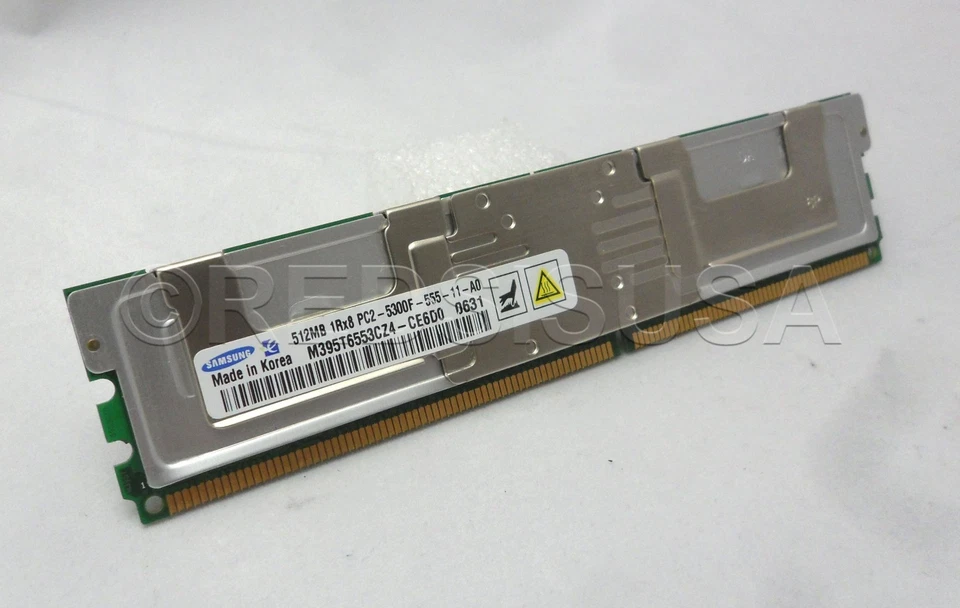 MEMORY 512MB 1Rx8 PC2-5300F DDR2 667 M395T6553CZ4-CE6D0 - Image 2 of 3