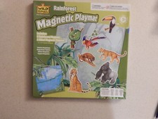 Wild Republic RAINFOREST Magnet Magnetic Playmat 100 Complete