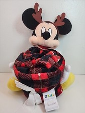 Disney Mickey Mouse Buddy  Throw Blanket Set New