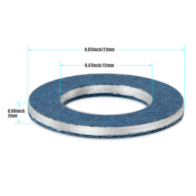 25x 90430-12031 Oil Drain Plug Gasket Crush Washer For LEXUS SCION
