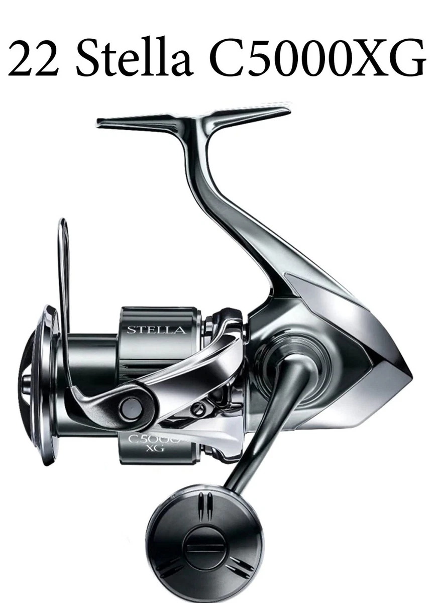 SHIMANO Spinning Reel 22 Stella C5000XG Gray Ambidextrous from