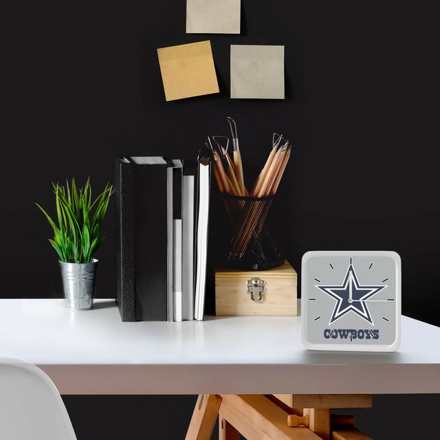 New 3 in 1 NFL Dallas Cowboys Home Office Decor Wall Desk Clock