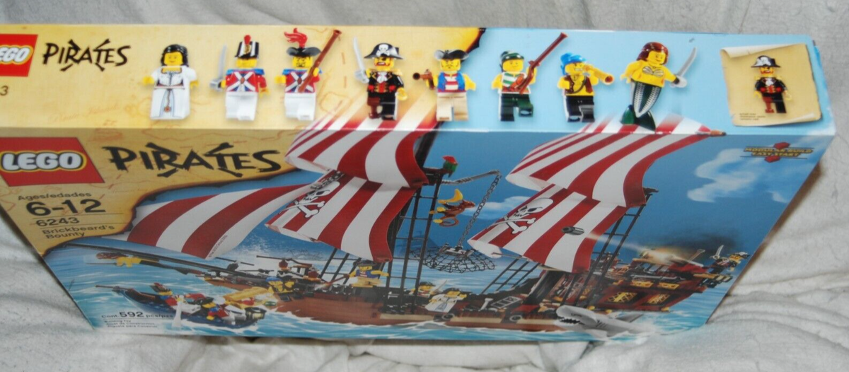 Lego Pirates 6243 Set! Brickbeard