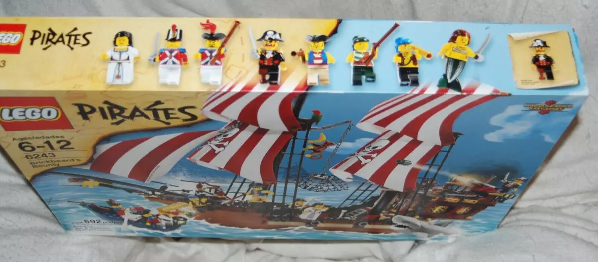 Reorganisere deadline grundigt Lego Pirates 6243 Set! Brickbeard&#039;s Bounty PIRATE SHIP NEW Original  MISB!! | eBay