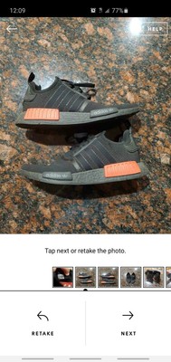 nmd r1 ripstop black and red