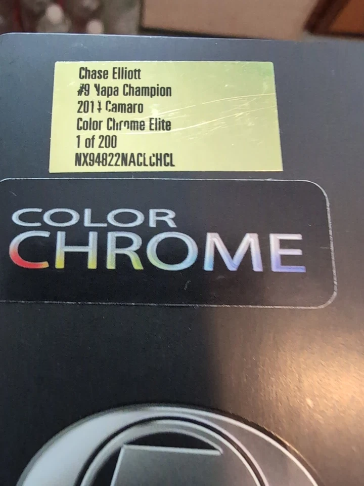 2015 Napa Champion 2015 Camaro Color Chrome Elite 1 Of 200 - Image 2 of 4