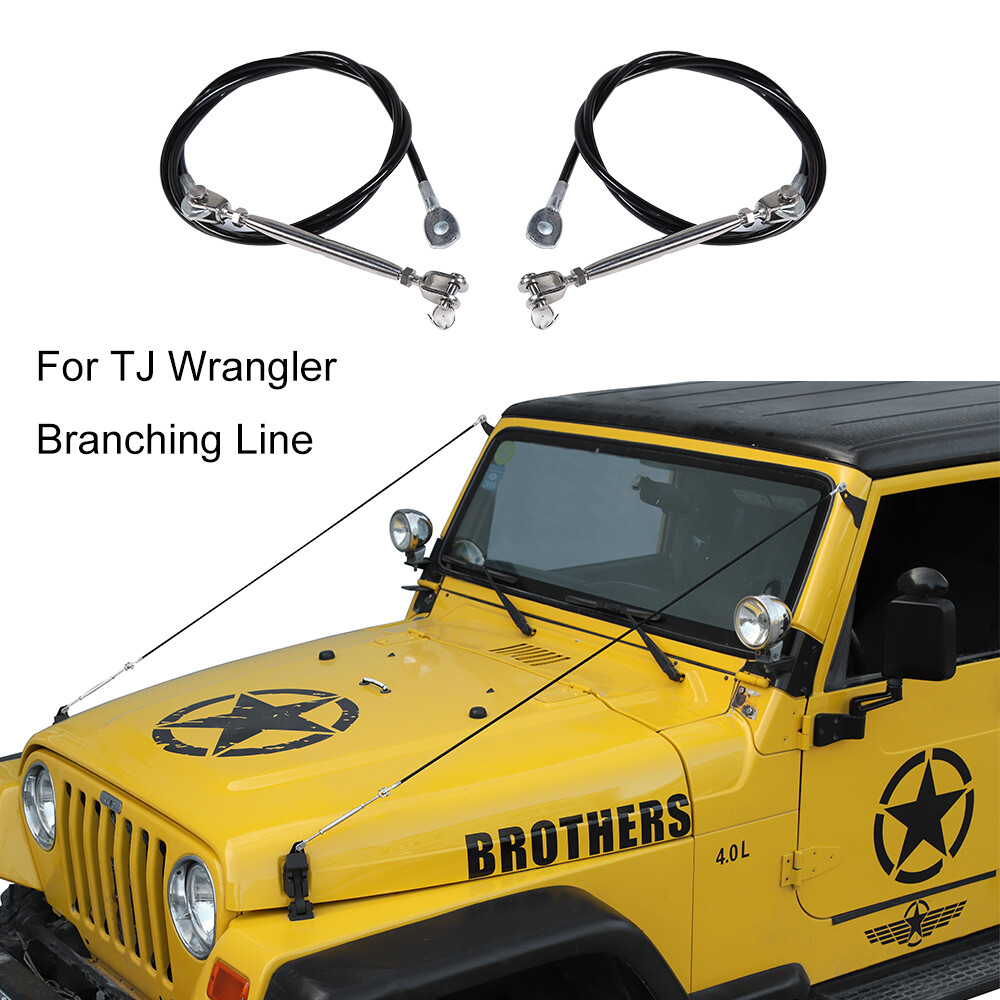 Adjustable Obstacle Eliminate Rope Branch Limb Riser for Jeep