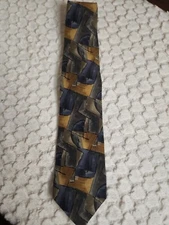 Cocktail Collection Men's Multicolor Necktie Vodka Design Necktie Standard Size 