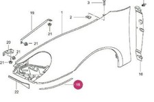 Pare-choc avant Porsche BOXSTER