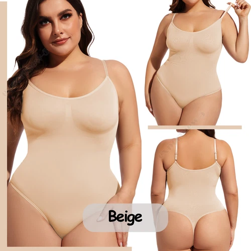 Paquete de 2 body para mujer arrebatado, body moldeador, ropa moldeadora arrebatada camiseta sin mangas - Imagen 11 de 45