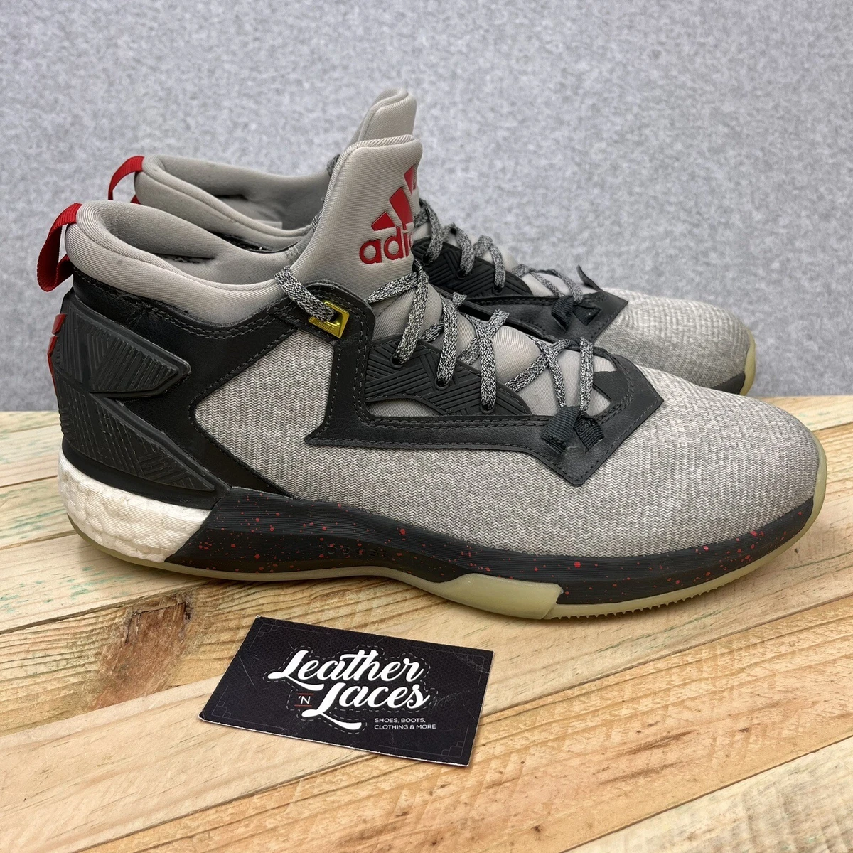 adidas D Lillard 2 Black White Grey for Sale | Authenticity  display picture 3