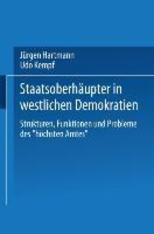 Thumbnail - Udo Kempf (u. A.) | Staatsoberhäupter In Westlichen Demokratien |