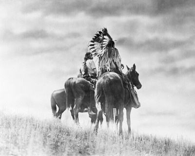 Print: Cheyenne Warriors, 1905
