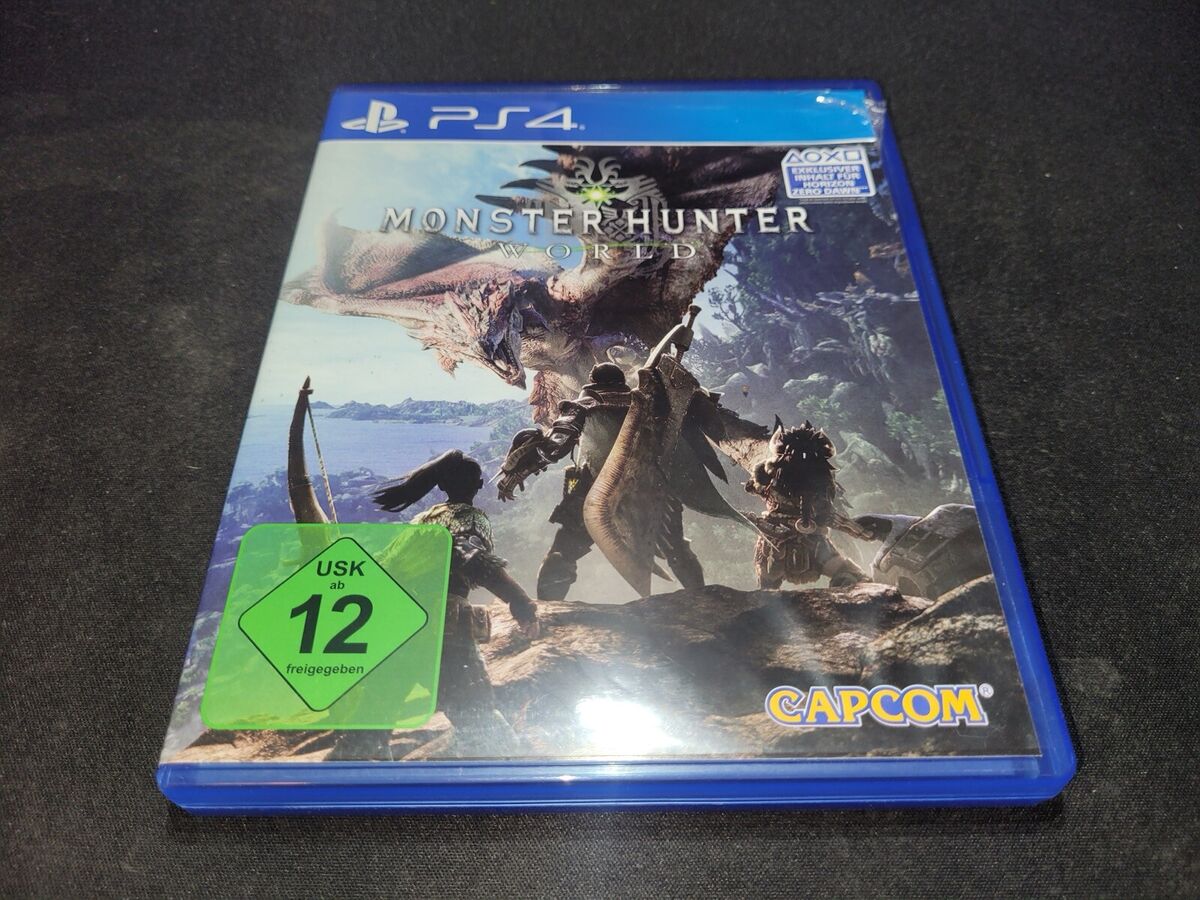 Monster Hunter: World PAL Sony Playstation 4 PS4 LN PERFECT Monster Hunter: World PAL Sony Playstation 4 PS4 LN PERFECT