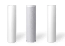 3 Replacement Filters (Sediment & Carbon Block) Reverse Osmosis Water Systems RO