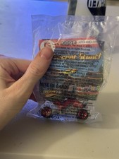 McDonald's 2012 Team Hot Wheels Sand Stinger Red Driver Toy #1