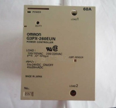 1PC Used OMRON G3PX-260EUN G3PX260EUN POWER CONTROLLER Tested