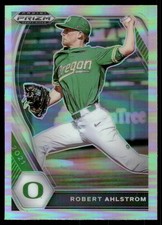 2021 Panini Prizm Draft Picks Prizms Silver #186 Robert Ahlstrom - BB