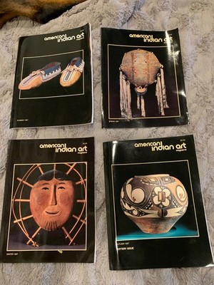 American Indian Art complete year 1987 4 issues