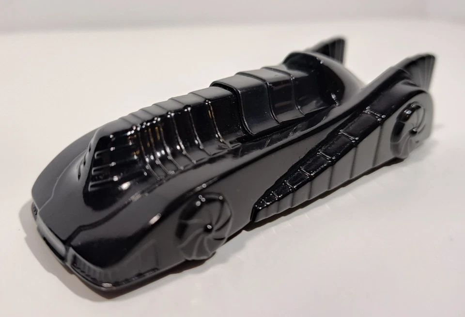 Hot Wheels Batman Returns Armored Batmobile 1:50 Shields Up Real Riders Loose - Image 4 of 4