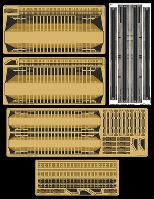 Green Strawberry 1/4105 Battlestar Galactica Pegasus Landing Bay Details Set