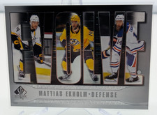 2023-24 SP Authentic #E-9 Mattias Ekholm Evolve Predators/Oilers